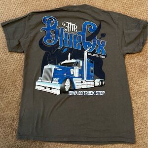 Grey Truck stop T-shirt